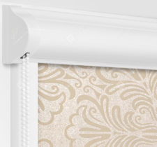 Рулонные кассетные шторы УНИ - Калипсо бежевый