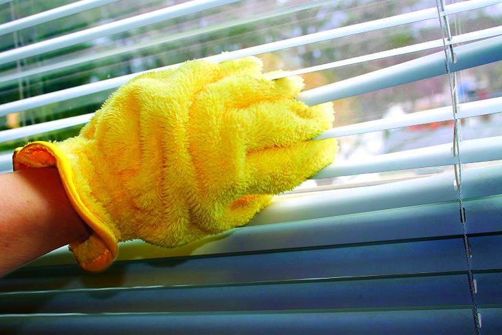 Перчатка для чистки жалюзи