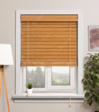 Бамбуковые жалюзи 50 мм, цвет натуральный 50K-303